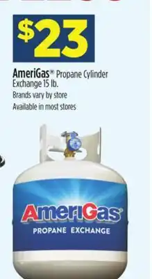 Dollar General AmeriGas Propane Cylinder Exchange offer