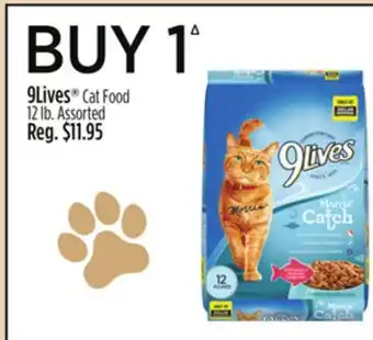 Dollar General 9Lives Cat Food offer