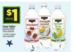 Dollar General Clover Valley Sparkling Water offer