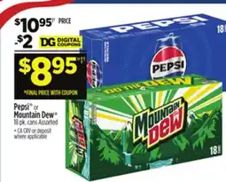 Dollar General Pepsi or Mountain Dew offer