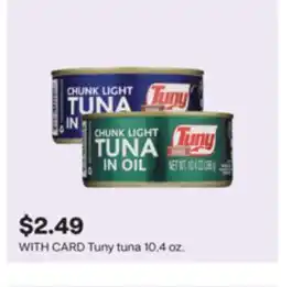 CVS Tuny tuna offer