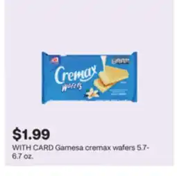 CVS Gamesa cremax wafers offer