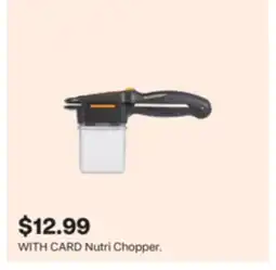 CVS Nutri Chopper offer