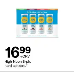 Target High Noon 8-pk. hard seltzers offer
