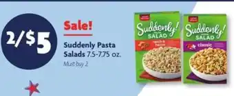 Family Dollar Suddenly Pasta Salads offer