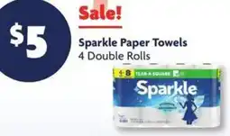 Family Dollar Sparkle Paper Towels offer