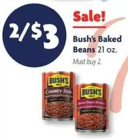 Family Dollar Bushs Baked Beans offer