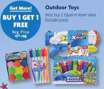 Family Dollar Outdoor Toys offer