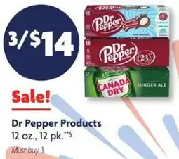 Family Dollar Dr Pepper Products offer