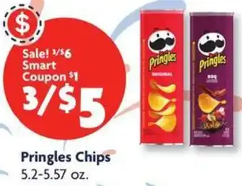 Family Dollar Pringles Chips offer