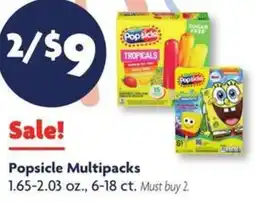 Family Dollar Popsicle Multipacks offer