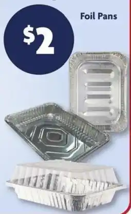 Family Dollar Foil Pans offer