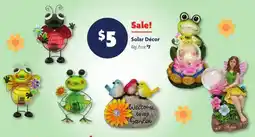 Family Dollar Solar Décor offer