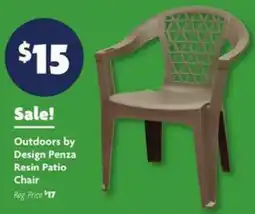 Family Dollar Outdoors by Design Penza Resin Patio Chair offer