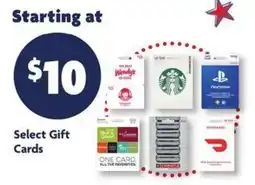 Family Dollar Select Gift Cards offer