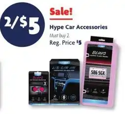 Family Dollar Hype Car Accessories offer