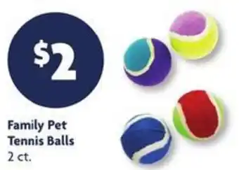 Family Dollar Family Pet Tennis Balls offer
