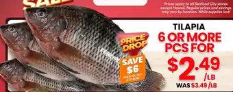Seafood City Tilapia offer