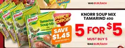 Seafood City Knorr soup mix tamarind offer