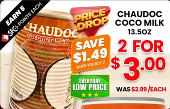 Seafood City Chaudoc coco milk offer
