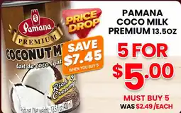 Seafood City Pamana coco milk premium offer