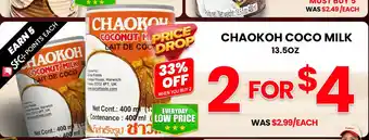 Seafood City Chaokoh coco milk offer