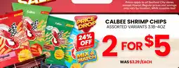 Seafood City Calbee shrimp chips offer