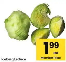 Albertsons Iceberg Lettuce offer