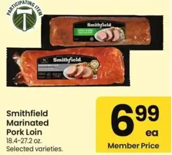 Albertsons Smithfield Marinated Pork Loin offer