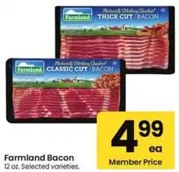 Albertsons Farmland Bacon offer