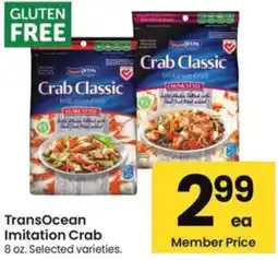 Albertsons Transocean Imitation Crab offer