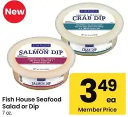 Albertsons Fish House Seafood Salad or Dip offer