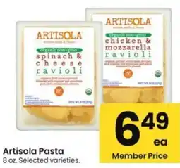 Albertsons Artisola Pasta offer