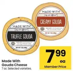 Albertsons Made With Gouda Cheese offer