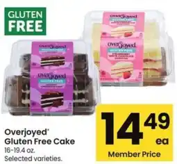 Albertsons Overjoyed Gluten Free Cake offer