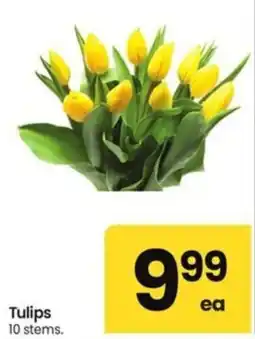 Albertsons Tulips offer