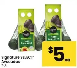 Albertsons Signature select avocados offer
