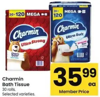Albertsons Charmin Bath Tissue offer