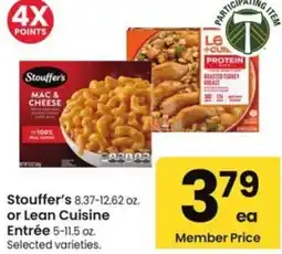 Albertsons Stouffers or Lean Cuisine Entrée offer