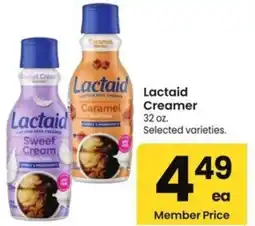 Albertsons Lactaid Creamer offer