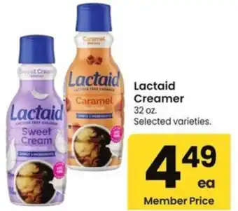 Albertsons Lactaid Creamer offer