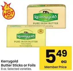 Albertsons Kerrygold Butter Sticks or Foils offer