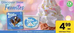 Albertsons Blue Bunny Mini Swirls or Soft Dessert offer
