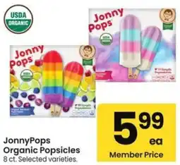 Albertsons JonnyPops Organic Popsicles offer