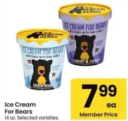 Albertsons Ice Cream For Bears offer