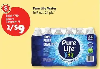 Family Dollar Pure Life Water offer