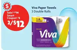 Family Dollar Viva Paper Towels offer