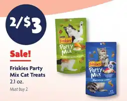 Family Dollar Friskies Party Mix Cat Treats offer