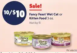 Family Dollar Fancy Feast Wet Cat or Kitten Food offer