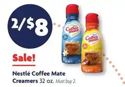 Family Dollar Nestlé Coffee Mate Creamers offer